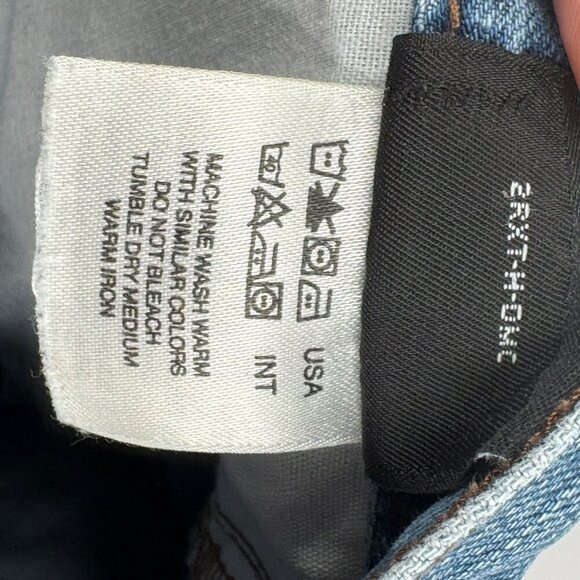 Harley-Davidson Mens Genuine MotorClothes Blue Denim Jeans Size 34x33 Straight - Picture 8 of 10